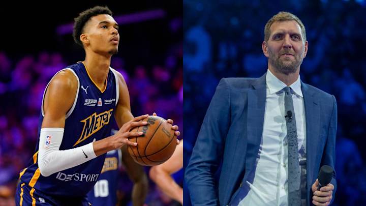 No. 1 Draft Prospect Victor Wembanyama's Connection with Mavs Legend Dirk Nowitzki