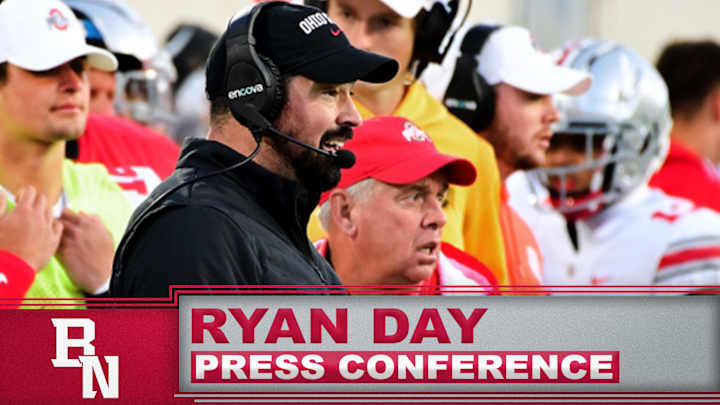 Ohio State's Ryan Day, Assistants Discuss Midway Point Of Regular Season