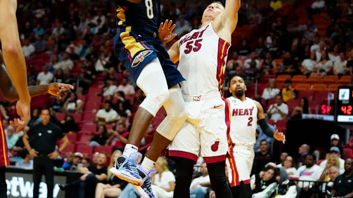 Heat Hand Pelicans First Loss Of The Preseason