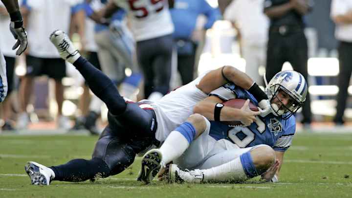 On This Date: Dan Orlovsky Runs Out of Back of End Zone On This Date: Dan Orlovsky Runs Out of Back of End Zone
