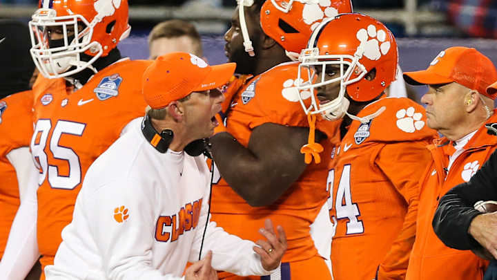 Clemson's Dabo Swinney Experienced Nausea Watching Last Year’s Florida State Game