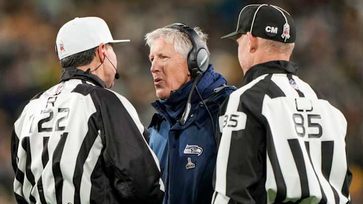 Seahawks Coach Pete Carroll Speaks Out On Roughing The Passer Controversy