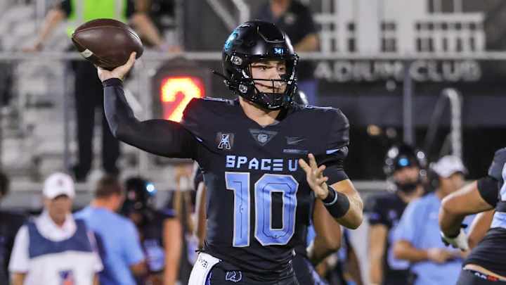 John Rhys Plumlee Leads UCF's Big-Play Passing Attack