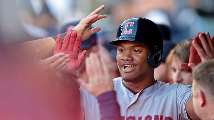 WATCH: Oscar Gonzalez's Heroics Give Guardians 4-2 Win, Tie ALDS 1-1