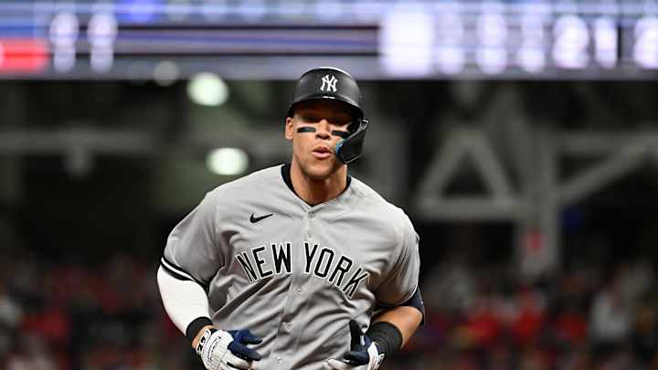 WATCH: Aaron Judge's Home Run Ties Yankees with Guardians 2-2 in Game 3