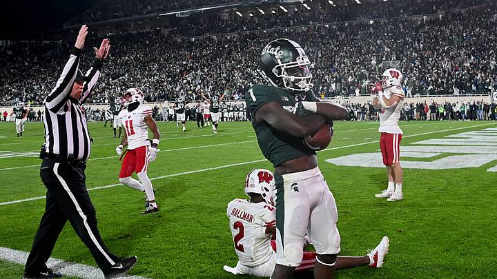 When MSU needed a game-winning play, of course Payton Thorne found Jayden Reed for '6'