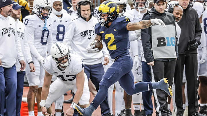 Blake Corum, Donovan Edwards Run All Over Penn State