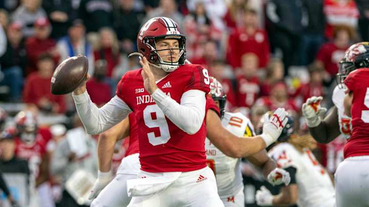 What Quarterback Connor Bazelak Said After Indiana's Loss to Maryland