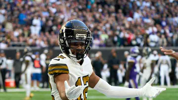 Saints Star Rookie Chris Olave Not Expected to Play Against Bengals Saints Star Rookie Chris Olave Not Expected to Play Against Bengals