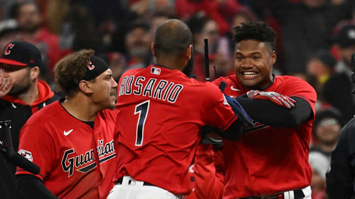 WATCH: Oscar Gonzalez Walks Off Yankees to Give Guardians 2-1 ALDS Lead