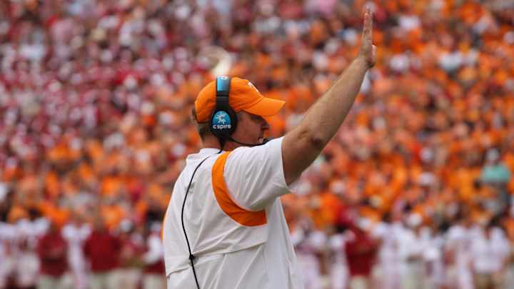 Watch: Josh Heupel Reacts to Tennessee's Win Over No.3 Alabama