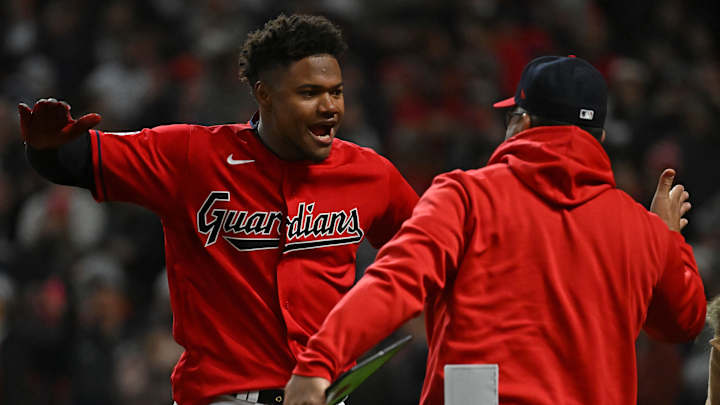 Oscar Gonzalez Joins Elite List Of Baseball Legends After Guardians Walk-Off Yankees Oscar Gonzalez Joins Elite List Of Baseball Legends After Guardians Walk-Off Yankees