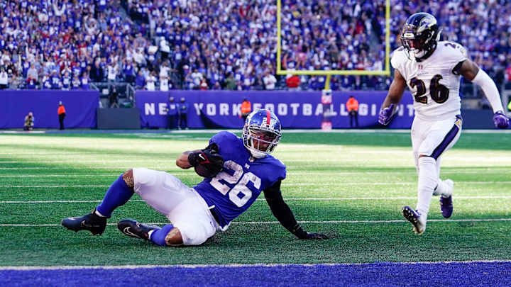 Saquon Barkley’s Late-Game Decision vs. Ravens Goes Viral (Video) Saquon Barkley’s Late-Game Decision vs. Ravens Goes Viral (Video)