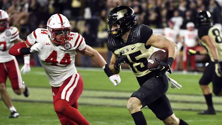 Purdue Wide Receiver Charlie Jones' Status in Question Ahead of Game Against Wisconsin Purdue Wide Receiver Charlie Jones' Status in Question Ahead of Game Against Wisconsin