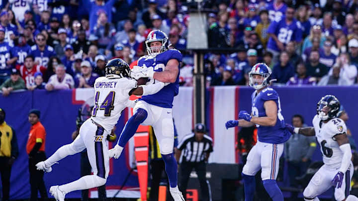 TE Daniel Bellinger Part of Rookie Class Playing Vital Role in Giants' 5-1 Start TE Daniel Bellinger Part of Rookie Class Playing Vital Role in Giants' 5-1 Start