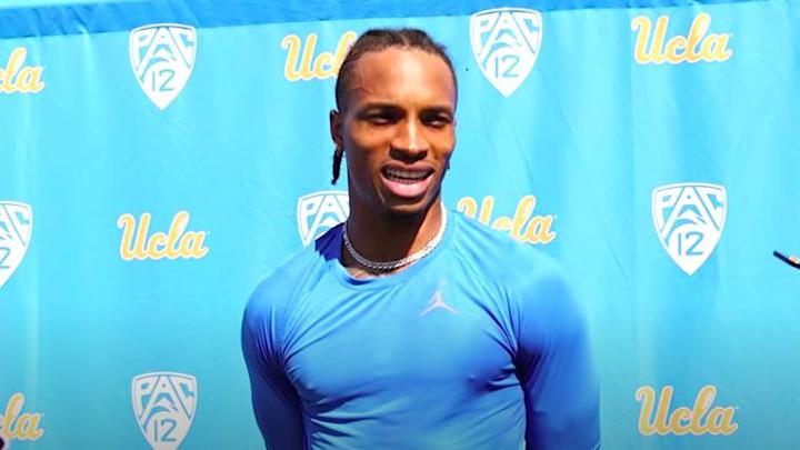 WATCH: Dorian Thompson-Robinson on UCLA Records, Oregon Road Prep