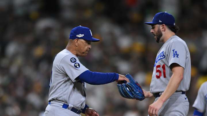 Dodgers News: Dave Roberts Explains Odd Moment with Almonte and Vesia