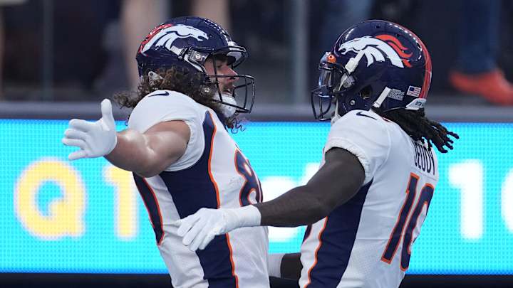 Greg Dulcich Scores First NFL Touchdown on Monday Night Football Greg Dulcich Scores First NFL Touchdown on Monday Night Football