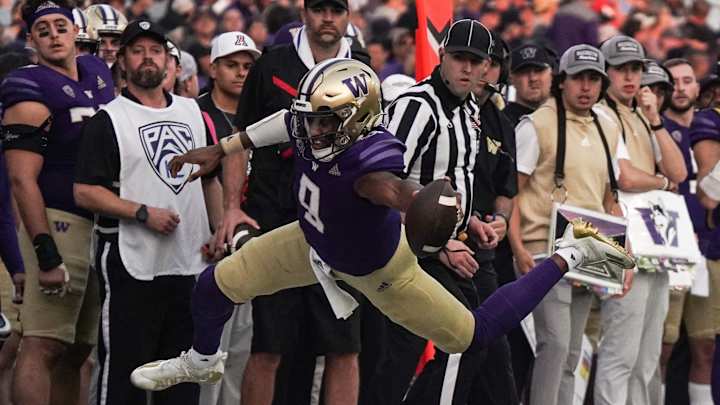 Penix Not Only Set UW Records, He Drew High Marks from Grubb