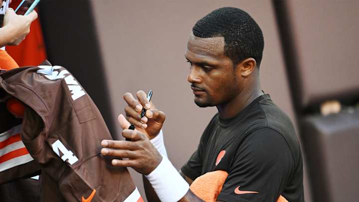 Roger Goodell Provides Update on Deshaun Watson Suspension Roger Goodell Provides Update on Deshaun Watson Suspension