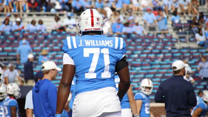 Jayden Williams Believes 'Leaders of The Team' on Ole Miss Rebels O-Line