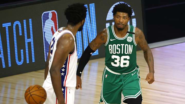 Marcus Smart Sounds Off on Joel Embiid Marcus Smart Sounds Off on Joel Embiid