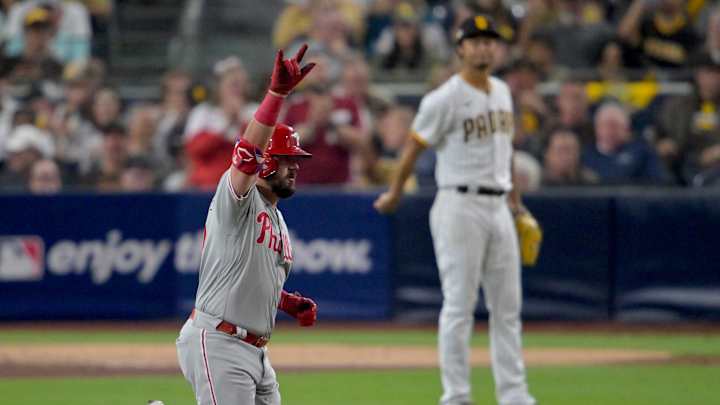 Watch: Former Cub Kyle Schwarber Launches Massive Home Run in NLCS Game 1