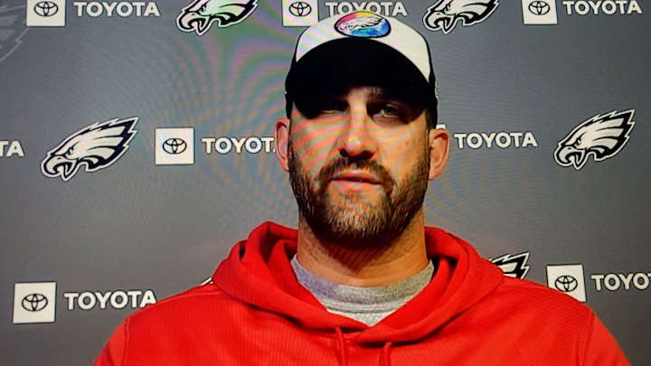 Nick Sirianni Invested in Phillies' Run to World Series Nick Sirianni Invested in Phillies' Run to World Series