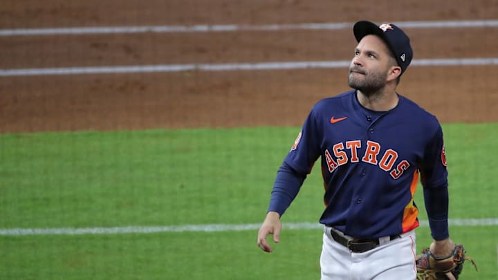 WATCH: Crazed Fan Runs Onto Field, Hugs Houston Astros' Jose Altuve WATCH: Crazed Fan Runs Onto Field, Hugs Houston Astros' Jose Altuve