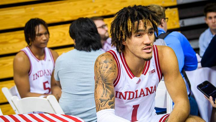 WATCH: Indiana's Jalen Hood-Schifino Could Be an NBA Lottery Talent WATCH: Indiana's Jalen Hood-Schifino Could Be an NBA Lottery Talent