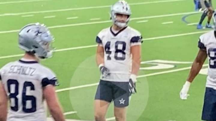 Cowboys Rookie TE Jake Ferguson on 'Awesome' TD; 'Ready' For More vs. Lions