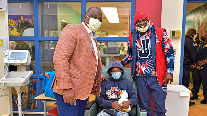 Coach Deion Sanders Delivers 'My Special Aflac Ducks' to Children's of Mississippi Coach Deion Sanders Delivers 'My Special Aflac Ducks' to Children's of Mississippi