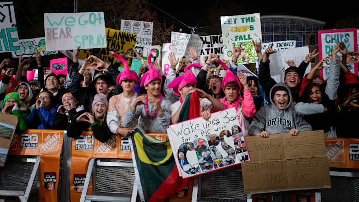 The Best Signs From College GameDay in Eugene The Best Signs From College GameDay in Eugene