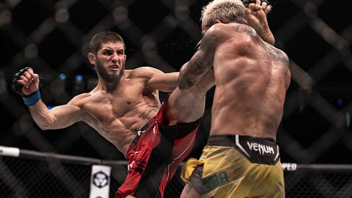 Islam Makhachev Stuns Charles Oliveira via Submission at UFC 280