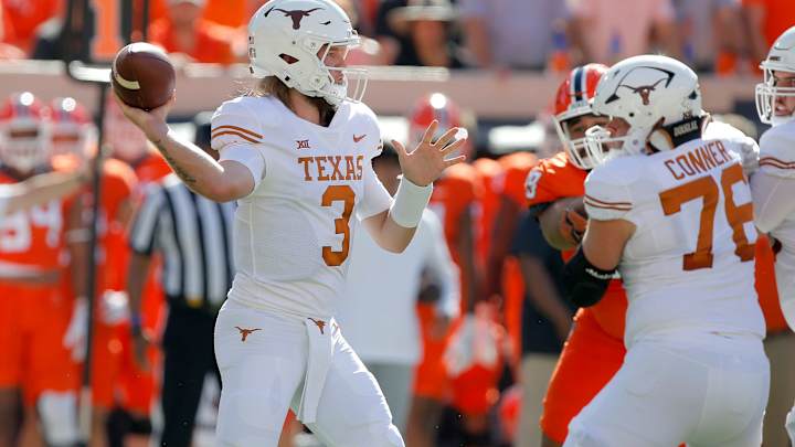 Ewers Struggles as Sloppy Second Half Dooms Longhorns vs. Oklahoma State