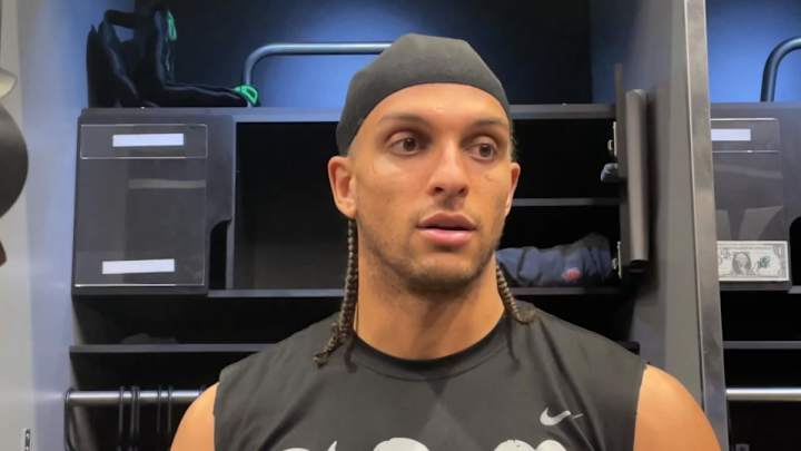 From the Las Vegas Raiders Locker Room, WR Mack Hollins