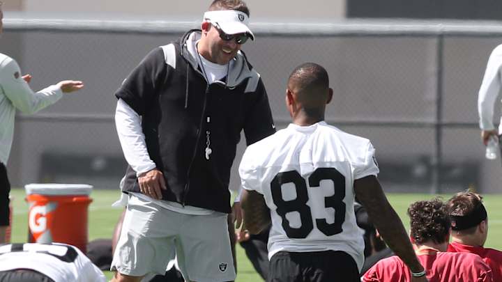 From the Las Vegas Raiders Locker Room, TE Darren Waller
