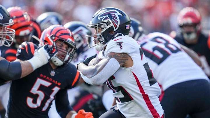 Falcons RBs 'Aren't Satisfied' Ahead of Final Prove-It Opportunity Falcons RBs 'Aren't Satisfied' Ahead of Final Prove-It Opportunity