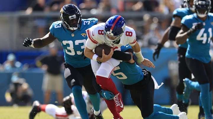 Giants 23, Jaguars 17: Wild Finish Leads to Jaguars' Fourth-Consecutive loss