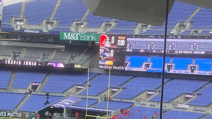 Ravens — Browns Week 7 Pregame Notes: Gus the Bus to Make Debut