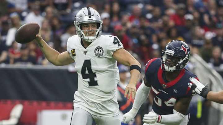Raiders Try To Turn Things Around Vs. Texans