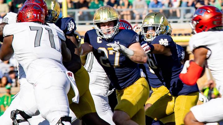 Linebacker JD Bertrand Ruled Out vs Navy