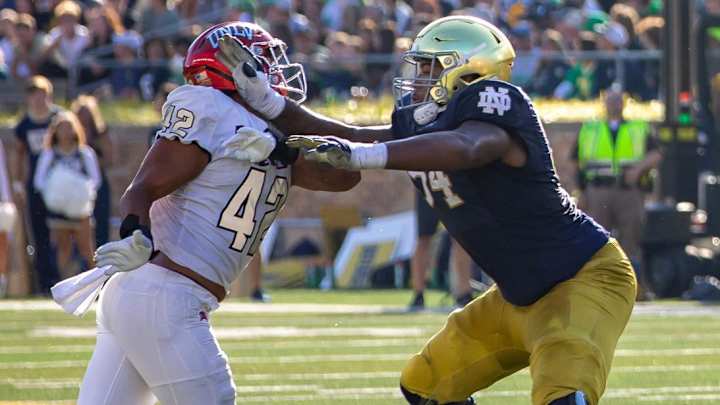 Notre Dame Offensive Line Ranked 5th Best In College Football