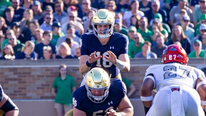 Notre Dame Notebook: Marcus Freeman Talks Steve Angeli, Running Backs, Urgency And More Notre Dame Notebook: Marcus Freeman Talks Steve Angeli, Running Backs, Urgency And More