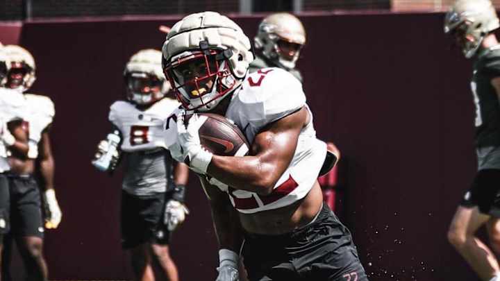 Florida State running back returns to practice