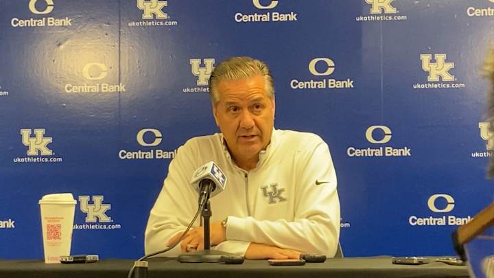 Everything John Calipari Said at Kentucky MBB Media Day