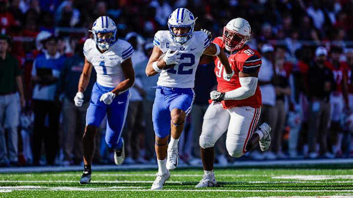 BYU WR Puka Nacua Selected by the LA Rams in the Fifth Round BYU WR Puka Nacua Selected by the LA Rams in the Fifth Round