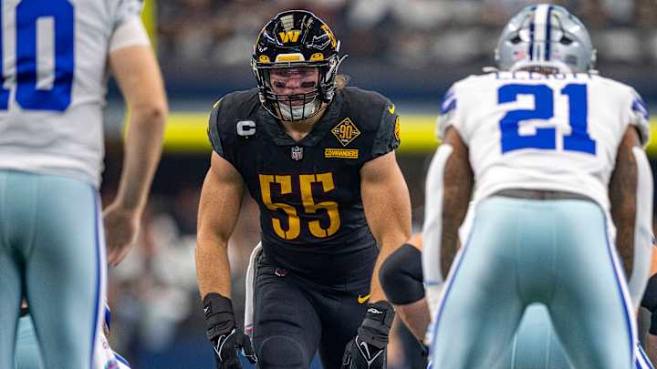 Commanders Injury Report: LB Cole Holcomb OUT vs. Colts in Week 8