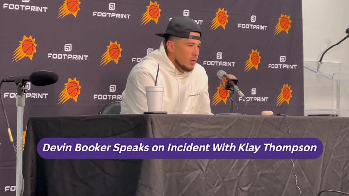 Devin Booker Speaks on Trash Talk With Klay Thompson