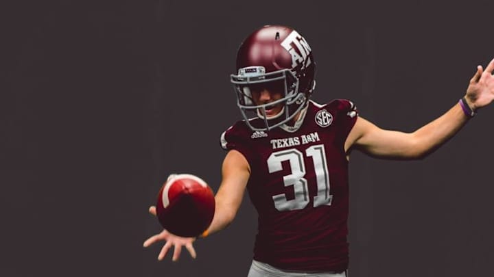 Aggies Punter Alan Guerrieri Enters Transfer Portal